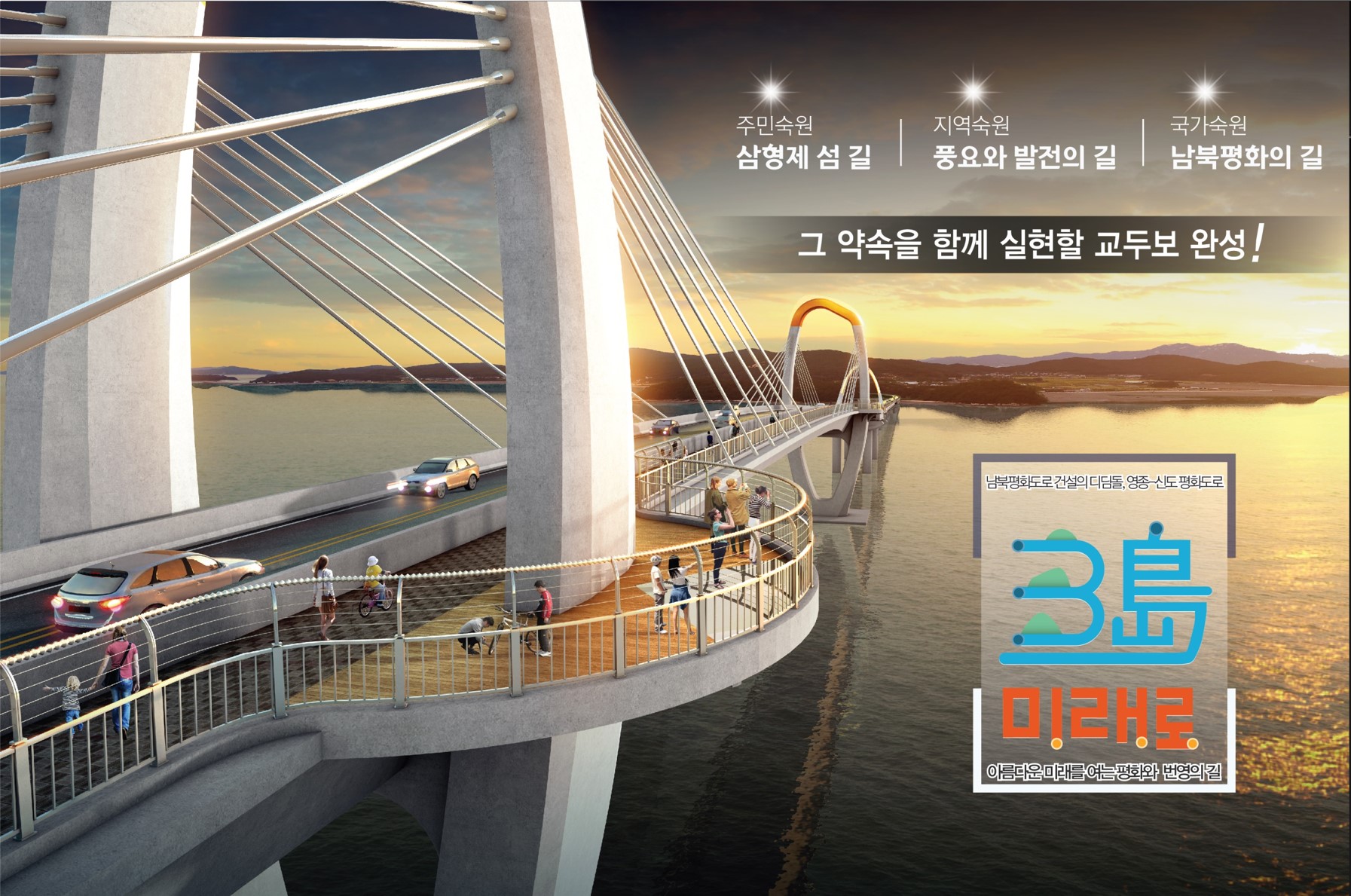 Detailed engineering design for Yeongjong~Sindo Pyeonghwa Road construction project